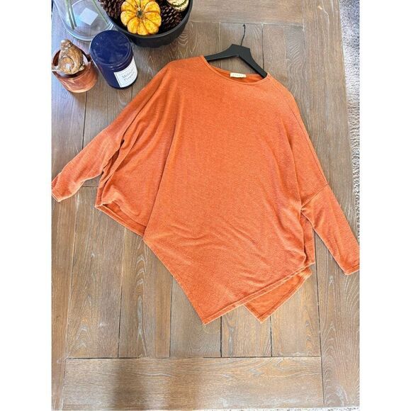 STARK X Orange Asymmetrical Top Size XSmall - Picture 1 of 9